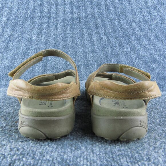 Taos Biz Women Strappy Sandal Shoes Size 7 Medium Brown Leather - Picture 5 of 10